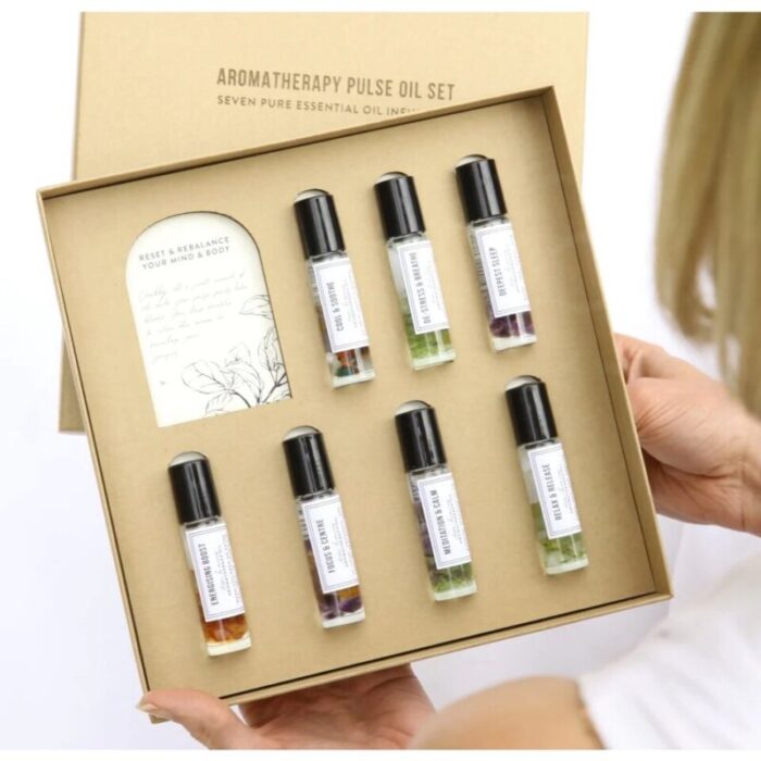 complete pulse point oil set set of 7 x 10ml pulse oils 231115105003 2