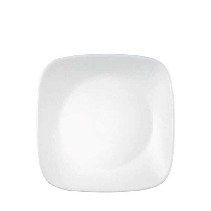 corelle square round bread butter plate winter frost white 240916115104