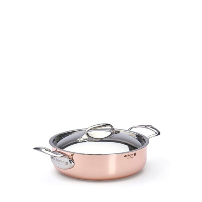 de buyer copper 28cm casserole 209db 624228 240801101233 1