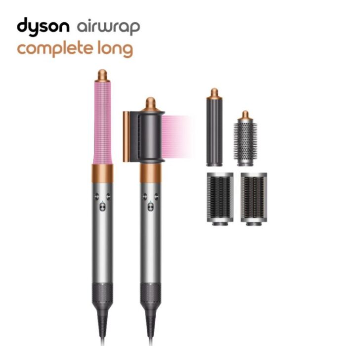 dyson airwrap multi styler and dryer complete long bright nickel and rich copper 241006022745