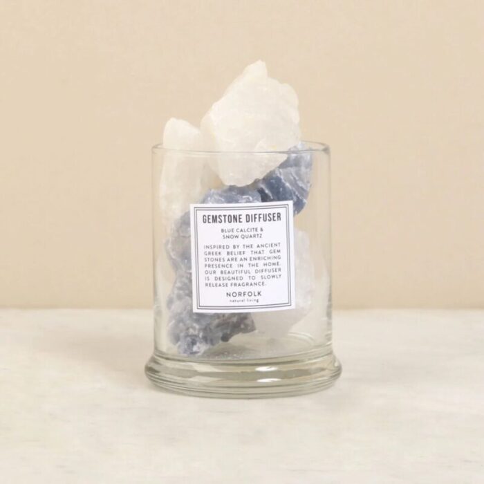 gemstone diffuser snow quartz white 231115105008