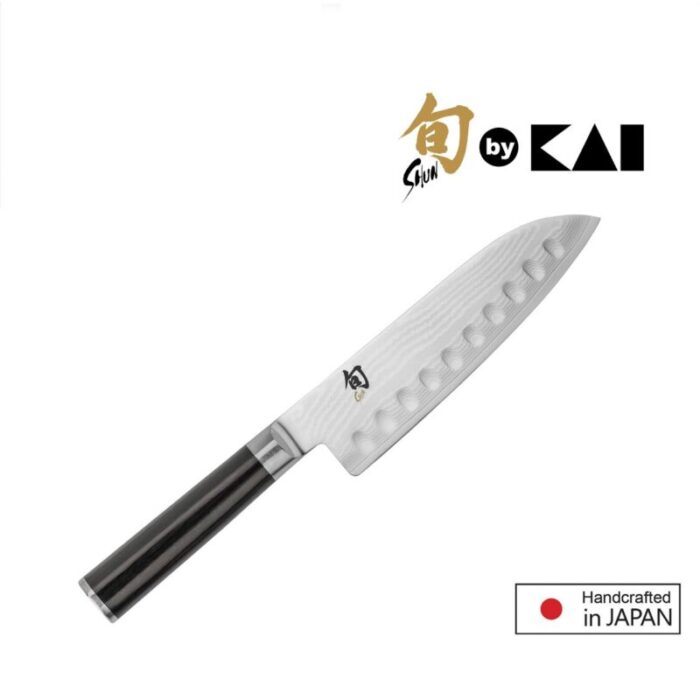 kai shun classic santoku knife hollow ground 18cm dm 0718 240801110026