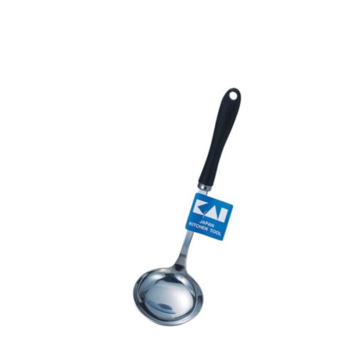 kai stainless steel soup ladle l size de 940 240415050019