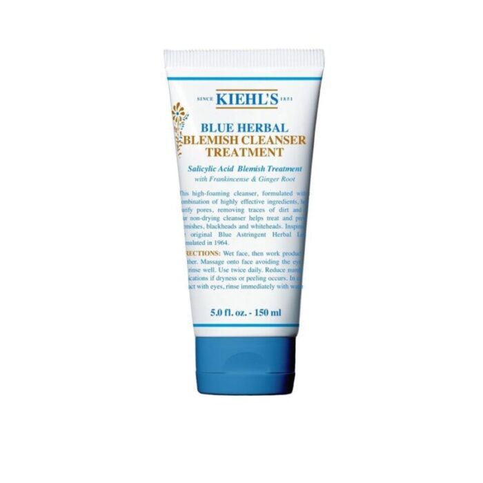 kiehls blue herbal acne cleanser treatment 150ml 240624052209