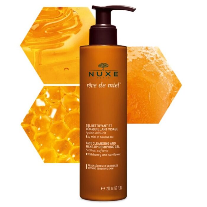 nuxe reve de miel face cleansing and make up removing gel 200ml 240702021813 3