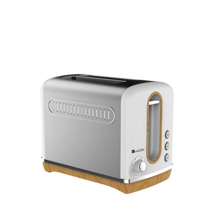 odette 2 slice retro design toaster white 240624012344