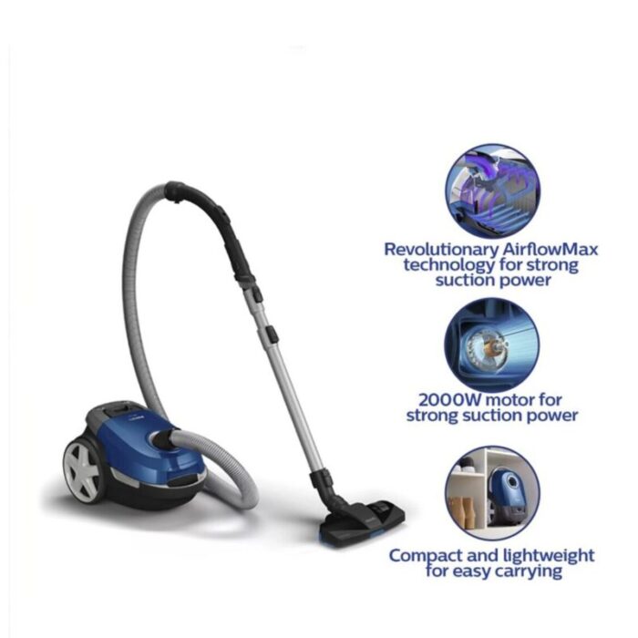 philips 3000 series bagged vacuum cleaner 2000w xd301061 230117033011 1