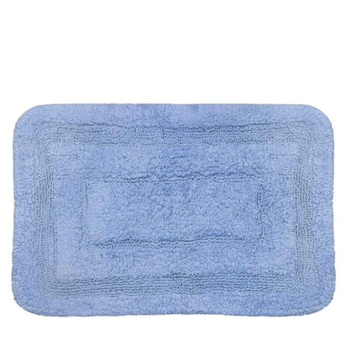 suzanne sobelle garland 100 super soft cotton tufted anti slip mat blue 240701063822