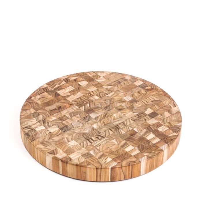 teak haus circular end grain butcher block 303 tkhs010019 241014023735