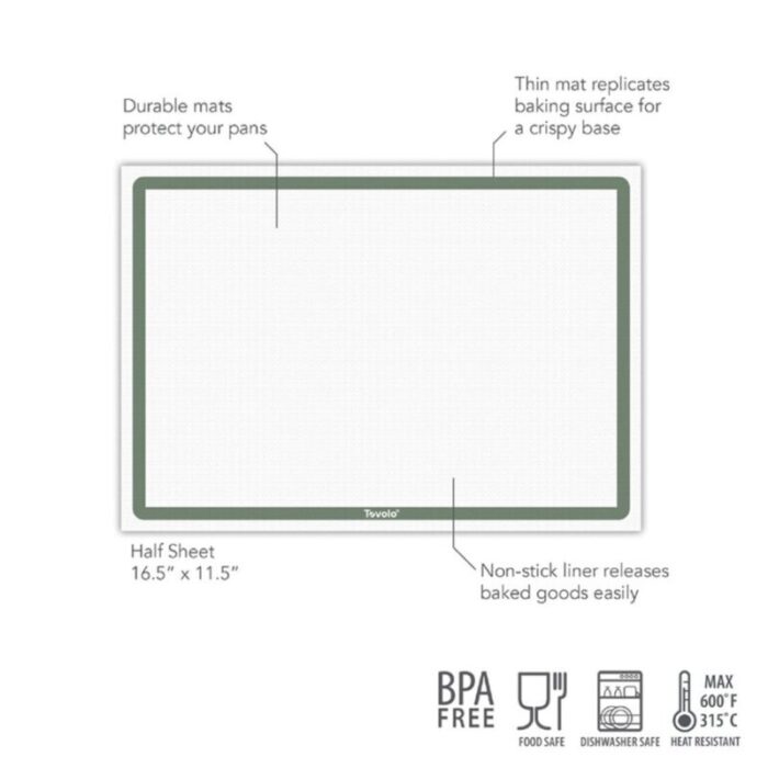 tovolo truebake 165 x 115 half sheet baking mat pesto 240801102920 1